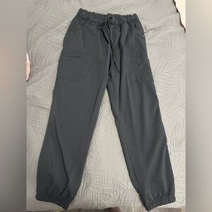 Gray scrub pants